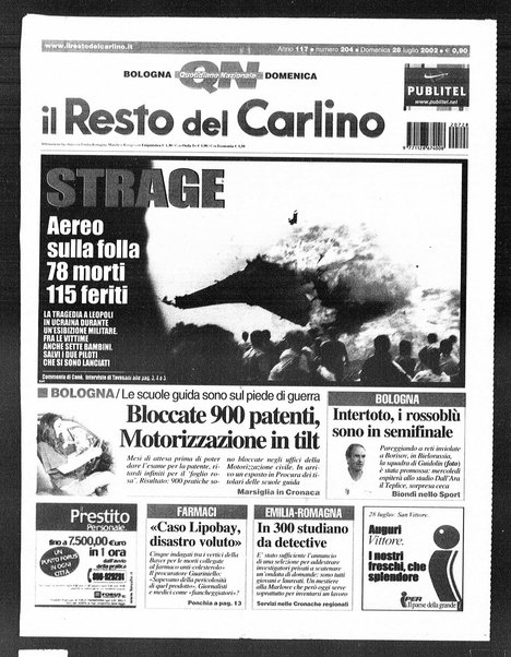 Il Resto del Carlino : giornale dell'Emilia